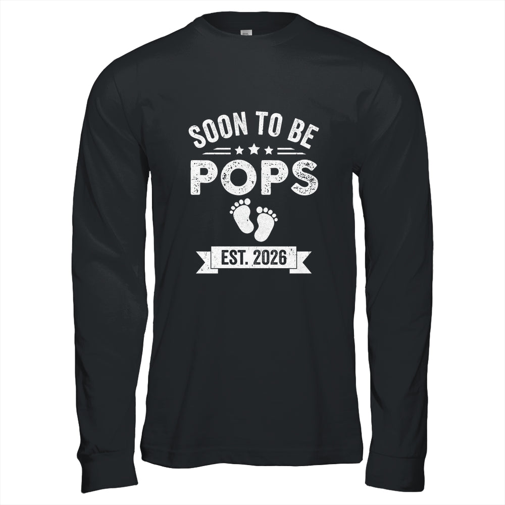 Soon To Be Pops 2026 Fathers Day First Time Pops Shirt & Hoodie | siriusteestore