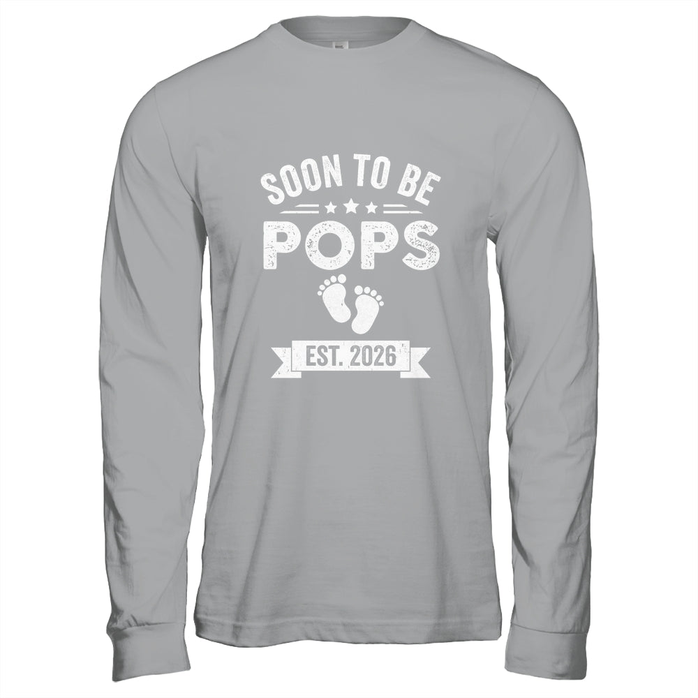 Soon To Be Pops 2026 Fathers Day First Time Pops Shirt & Hoodie | siriusteestore