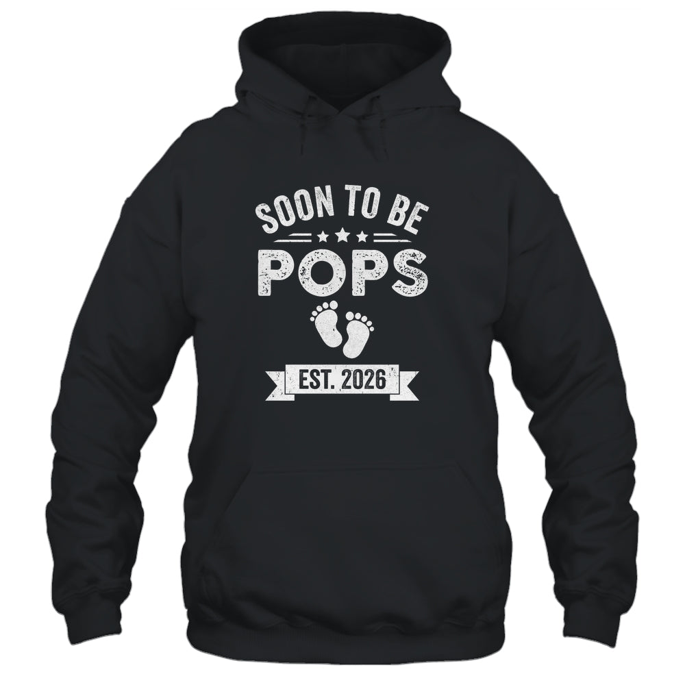 Soon To Be Pops 2026 Fathers Day First Time Pops Shirt & Hoodie | siriusteestore