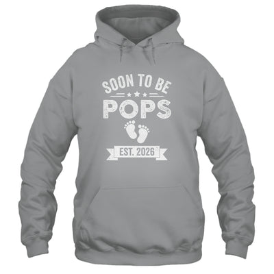 Soon To Be Pops 2026 Fathers Day First Time Pops Shirt & Hoodie | siriusteestore