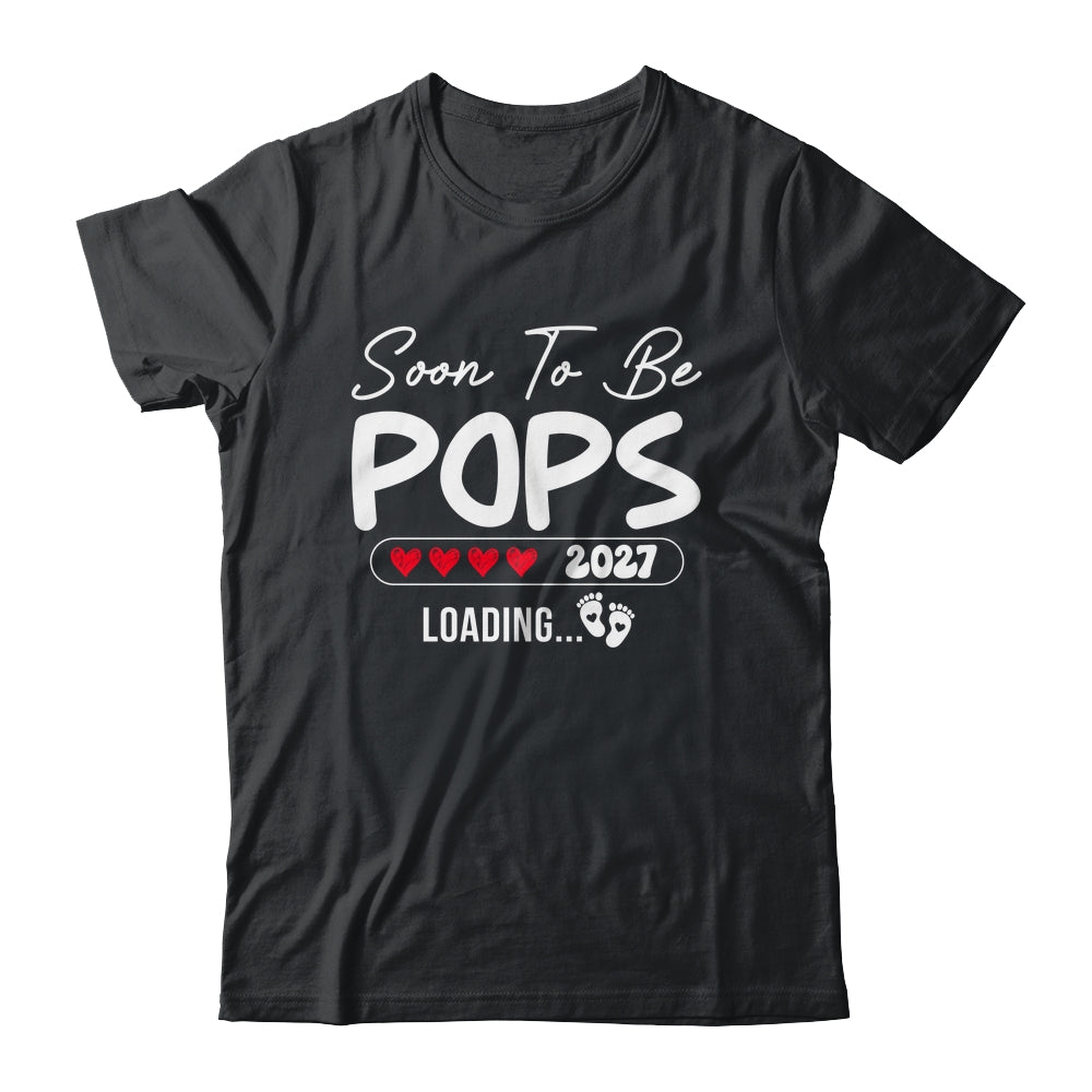 Soon To Be Pops 2027 Loading Promoted To Pops Est 2027 Shirt & Tank Top | siriusteestore