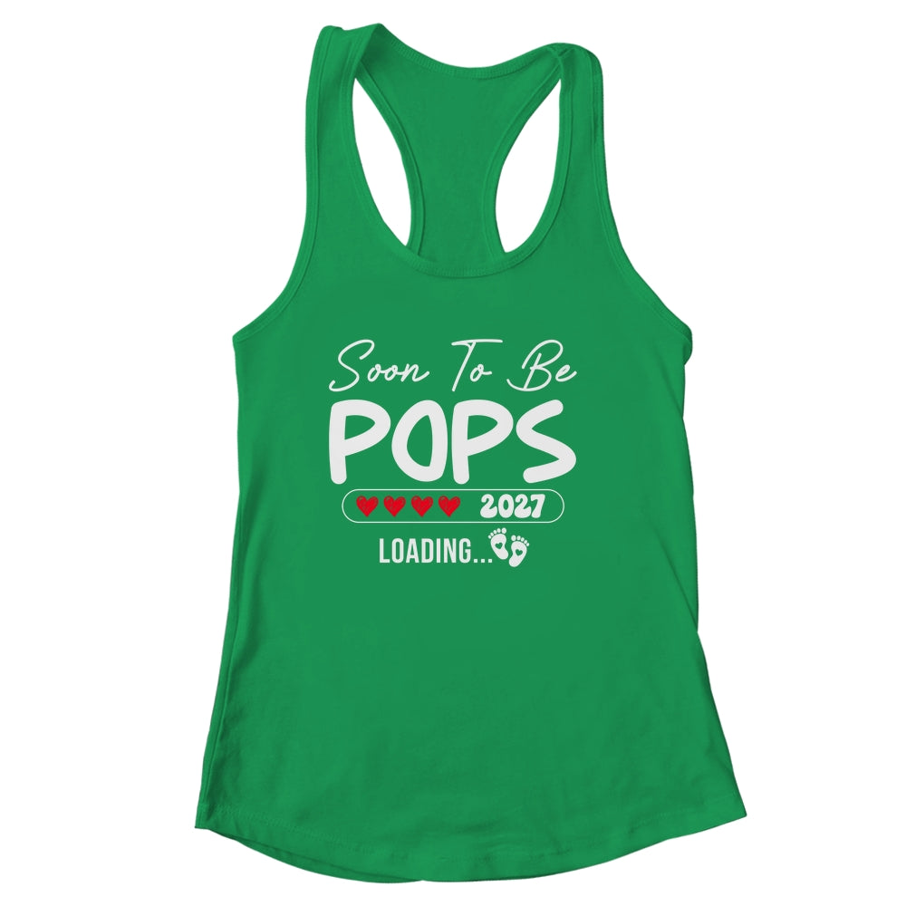 Soon To Be Pops 2027 Loading Promoted To Pops Est 2027 Shirt & Tank Top | siriusteestore