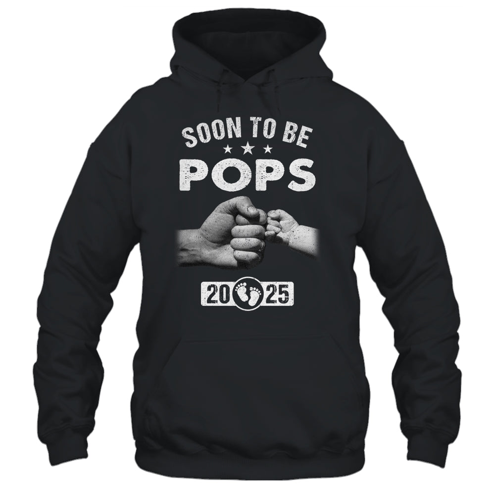 Soon To Be Pops Est 2025 Fathers Day First Time New Pops Shirt & Hoodie | siriusteestore