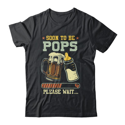 Soon To Be Pops Est 2025 Pregnancy Announcement Loading Shirt & Hoodie | siriusteestore
