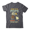 Soon To Be Pops Est 2025 Pregnancy Announcement Loading Shirt & Hoodie | siriusteestore
