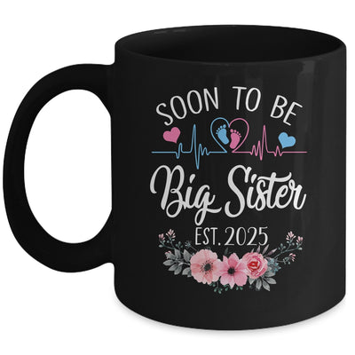 Soon To Be Sister 2025 First Time Pregnancy Announcement Mug | siriusteestore