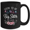 Soon To Be Sister 2025 First Time Pregnancy Announcement Mug | siriusteestore