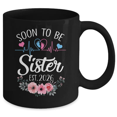 Soon To Be Sister 2026 First Time Pregnancy Announcement Mug | siriusteestore
