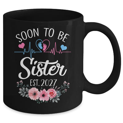 Soon To Be Sister 2027 First Time Pregnancy Announcement Mug | siriusteestore