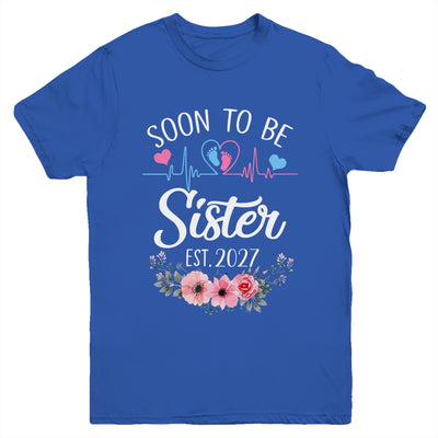 Soon To Be Sister 2027 First Time Pregnancy Announcement Youth Shirt | siriusteestore