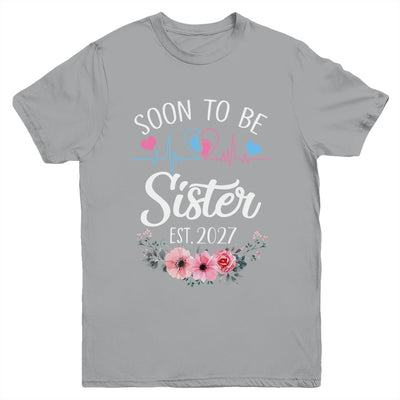 Soon To Be Sister 2027 First Time Pregnancy Announcement Youth Shirt | siriusteestore