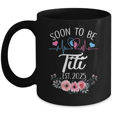 Soon To Be Titi 2025 First Time Pregnancy Announcement Mug | siriusteestore