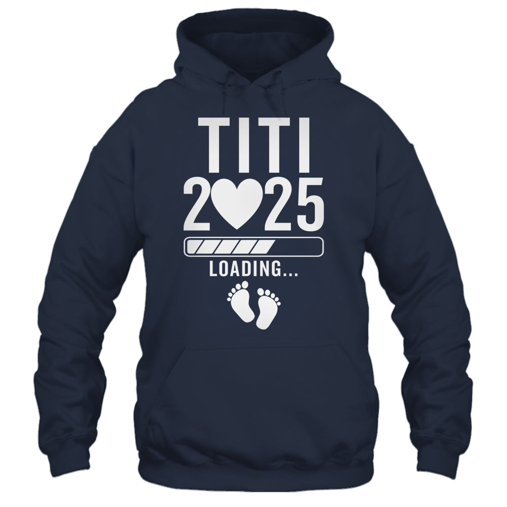 Soon To Be Titi 2025 Pregnancy Announcement Loading Shirt & Tank Top | siriusteestore