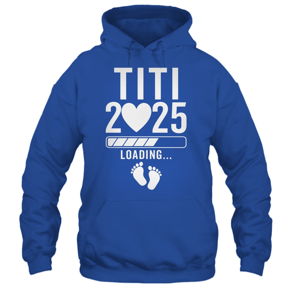 Soon To Be Titi 2025 Pregnancy Announcement Loading Shirt & Tank Top | siriusteestore