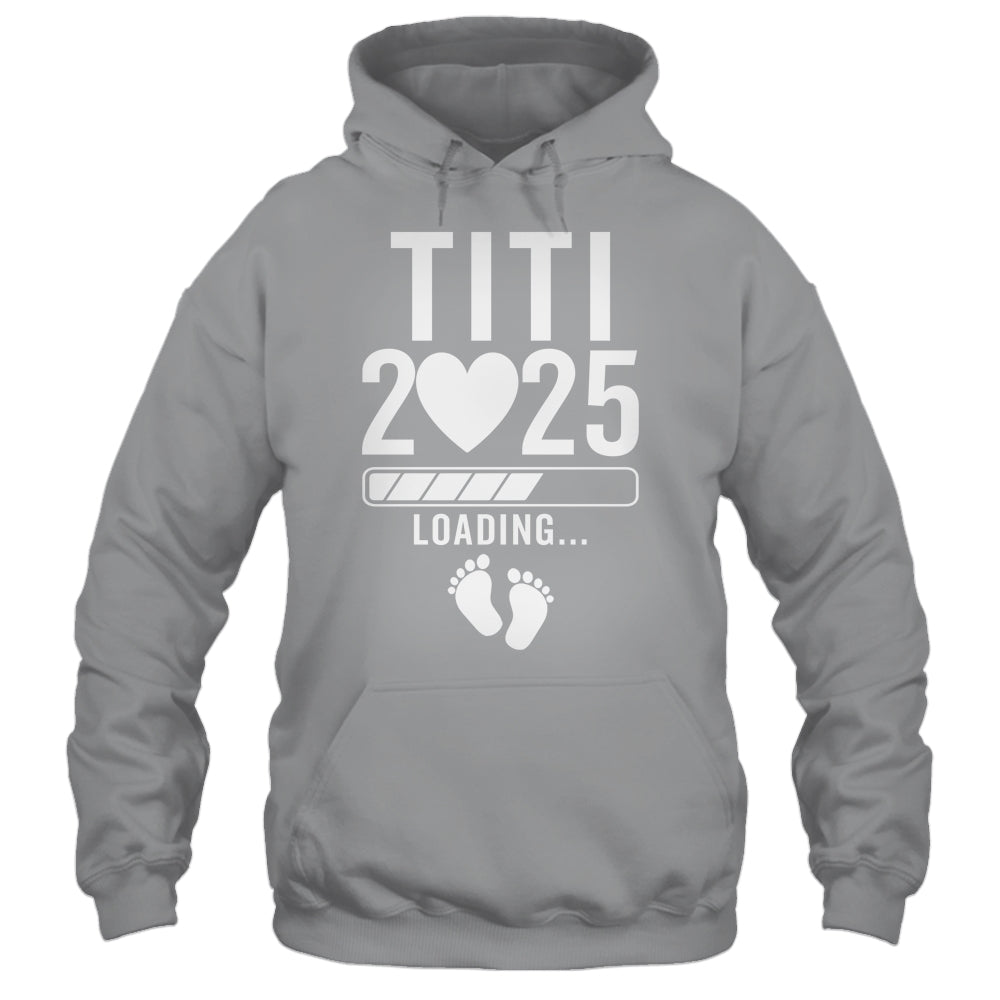 Soon To Be Titi 2025 Pregnancy Announcement Loading Shirt & Tank Top | siriusteestore