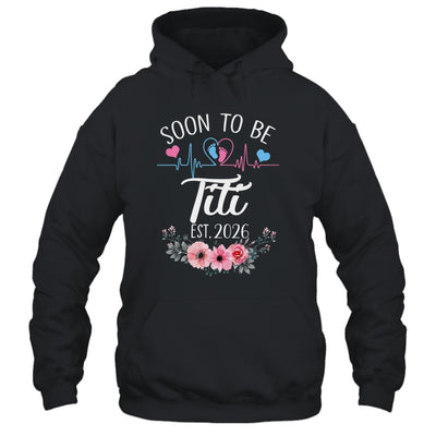 Soon To Be Titi 2026 First Time Pregnancy Announcement Shirt & Tank Top | siriusteestore
