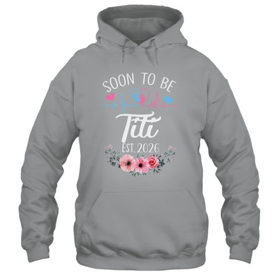 Soon To Be Titi 2026 First Time Pregnancy Announcement Shirt & Tank Top | siriusteestore