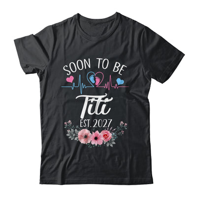 Soon To Be Titi 2027 First Time Pregnancy Announcement Shirt & Tank Top | siriusteestore