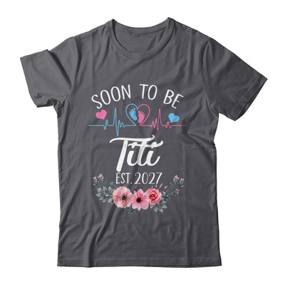 Soon To Be Titi 2027 First Time Pregnancy Announcement Shirt & Tank Top | siriusteestore
