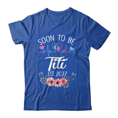 Soon To Be Titi 2027 First Time Pregnancy Announcement Shirt & Tank Top | siriusteestore