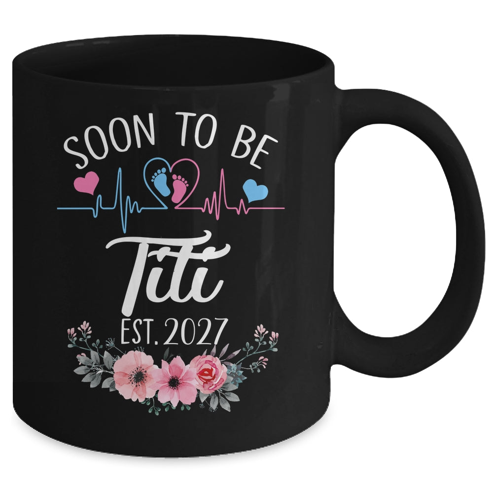 Soon To Be Titi 2027 First Time Pregnancy Announcement Mug | siriusteestore
