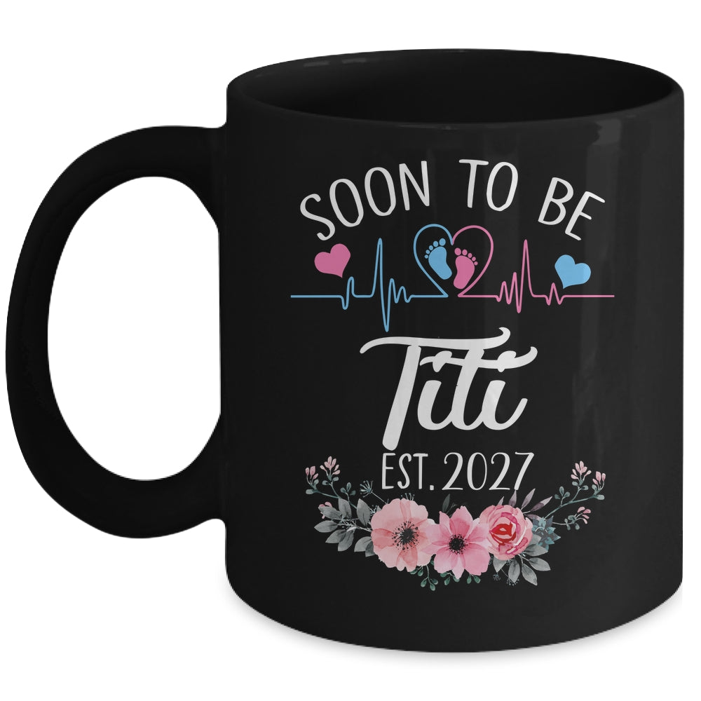 Soon To Be Titi 2027 First Time Pregnancy Announcement Mug | siriusteestore