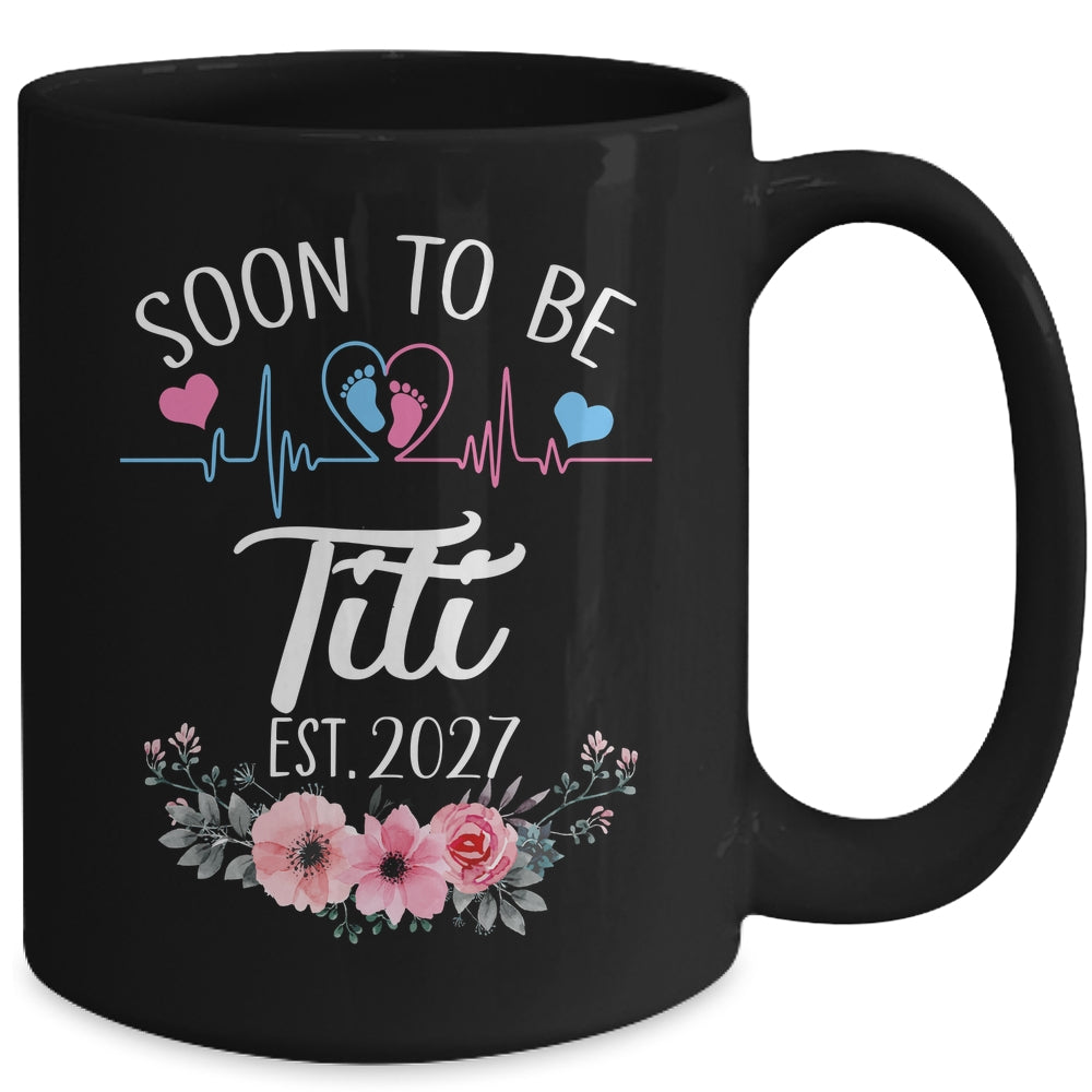 Soon To Be Titi 2027 First Time Pregnancy Announcement Mug | siriusteestore