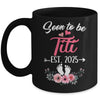 Soon To Be Titi Est 2025 Mothers Day First Time Titi Mug | siriusteestore