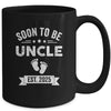 Soon To Be Uncle 2025 Fathers Day First Time Uncle Mug | siriusteestore