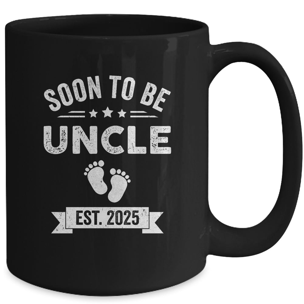 Soon To Be Uncle 2025 Fathers Day First Time Uncle Mug | siriusteestore