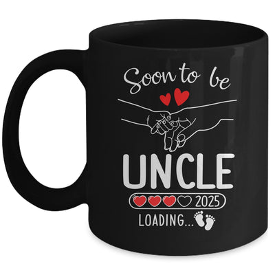 Soon To Be Uncle 2025 Loading Pregnancy Announcement Uncle Mug | siriusteestore