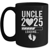 Soon To Be Uncle 2025 Pregnancy Announcement Loading Mug | siriusteestore