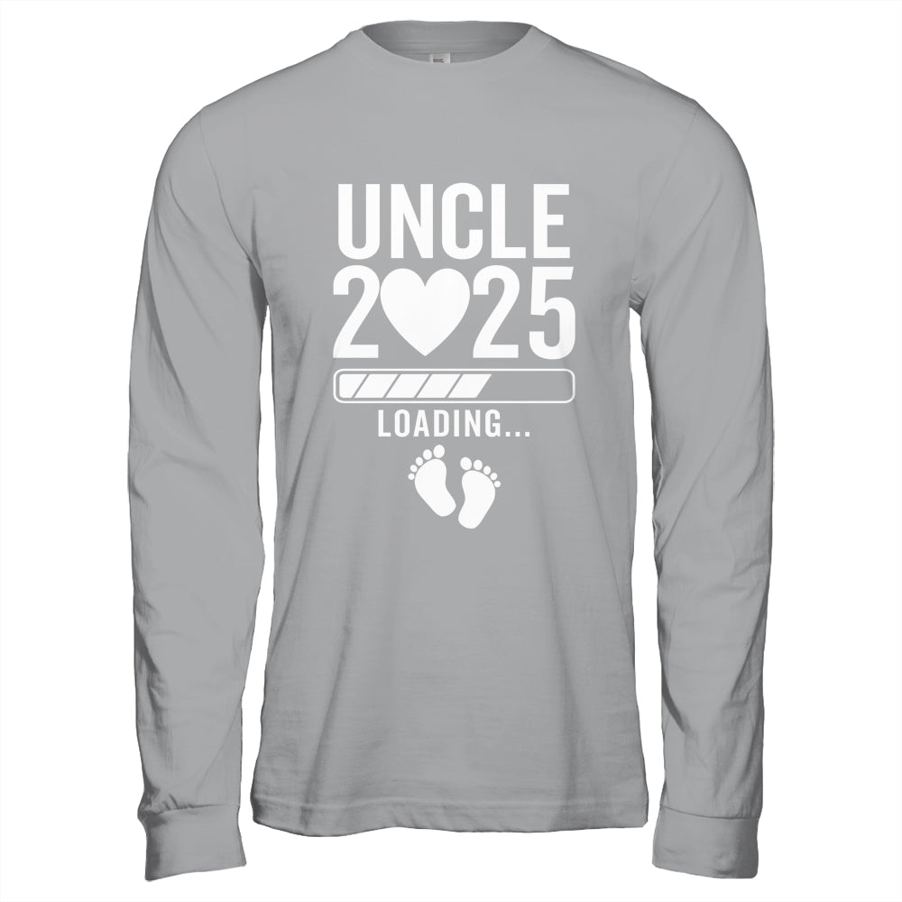 Soon To Be Uncle 2025 Pregnancy Announcement Loading Shirt & Hoodie | siriusteestore