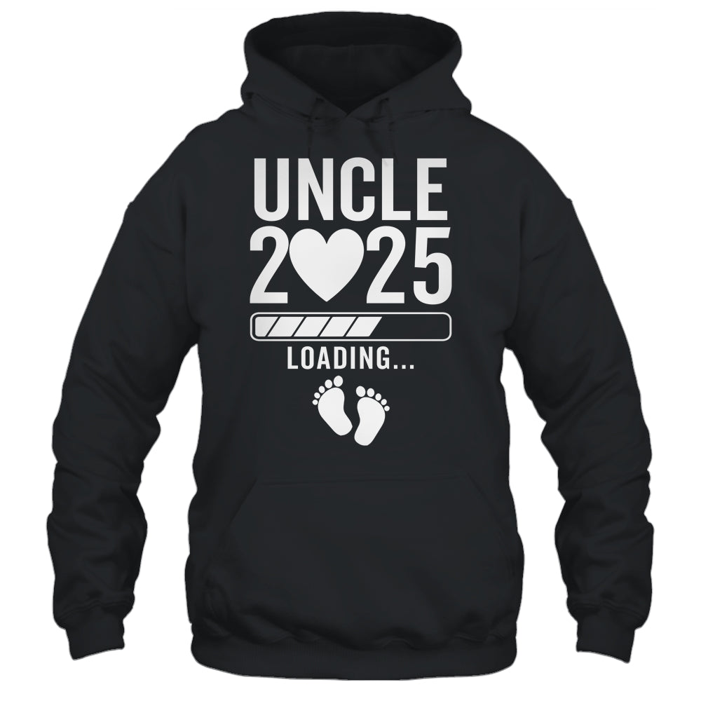 Soon To Be Uncle 2025 Pregnancy Announcement Loading Shirt & Hoodie | siriusteestore