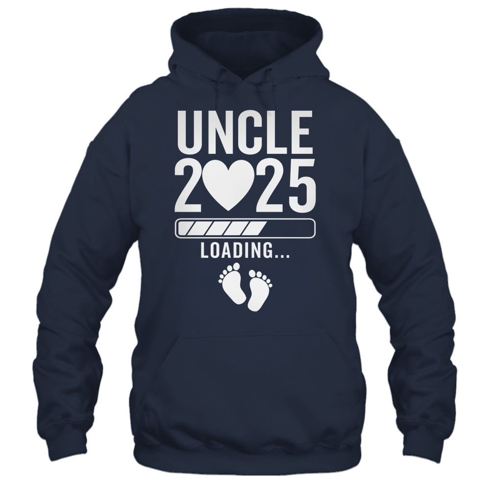 Soon To Be Uncle 2025 Pregnancy Announcement Loading Shirt & Hoodie | siriusteestore