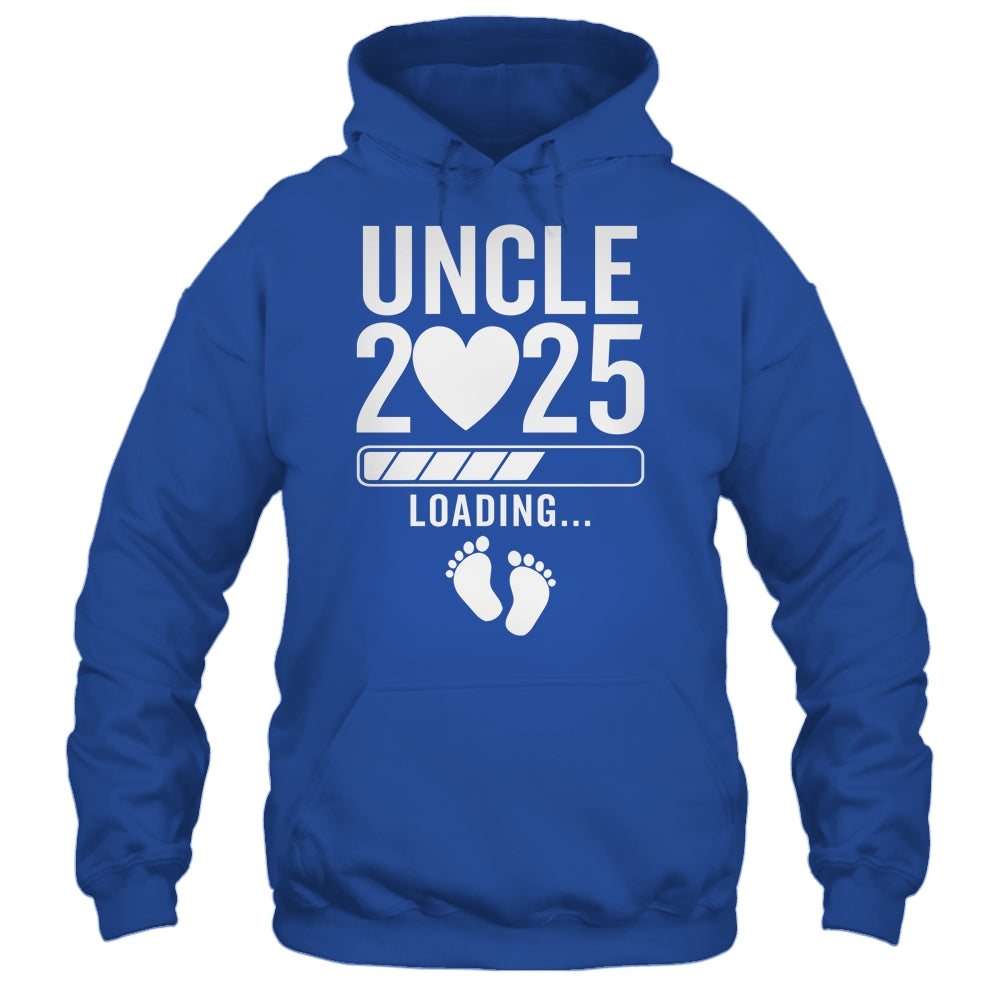 Soon To Be Uncle 2025 Pregnancy Announcement Loading Shirt & Hoodie | siriusteestore