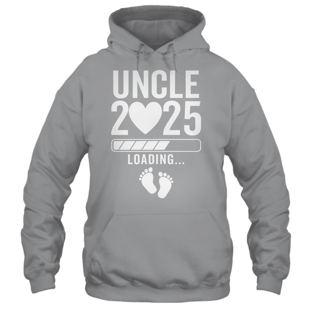 Soon To Be Uncle 2025 Pregnancy Announcement Loading Shirt & Hoodie | siriusteestore