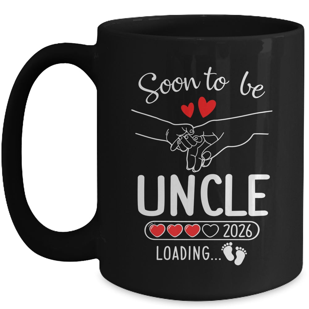Soon To Be Uncle 2026 Loading Pregnancy Announcement Uncle Mug | siriusteestore