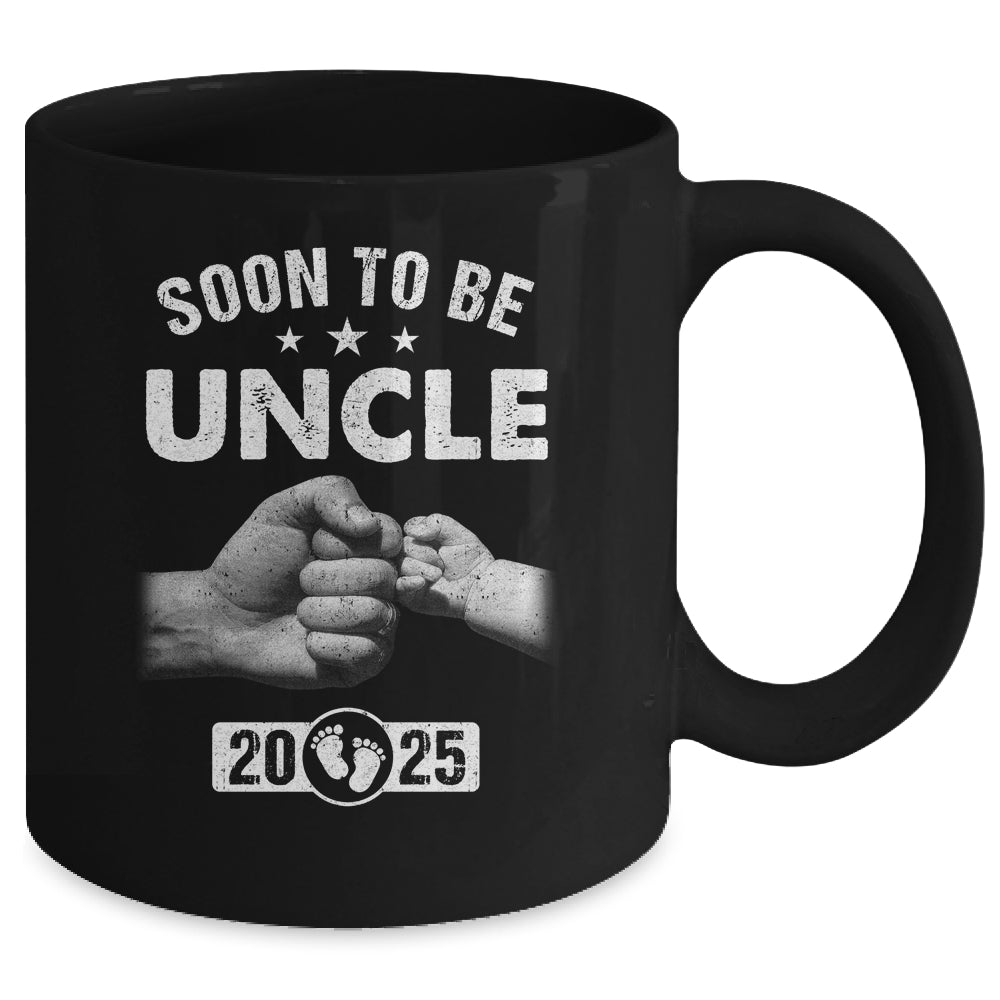 Soon To Be Uncle Est 2025 Fathers Day First Time New Uncle Mug | siriusteestore