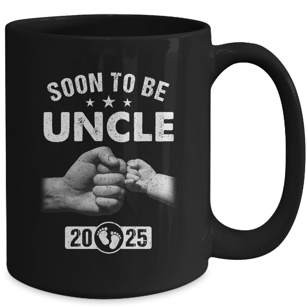 Soon To Be Uncle Est 2025 Fathers Day First Time New Uncle Mug | siriusteestore
