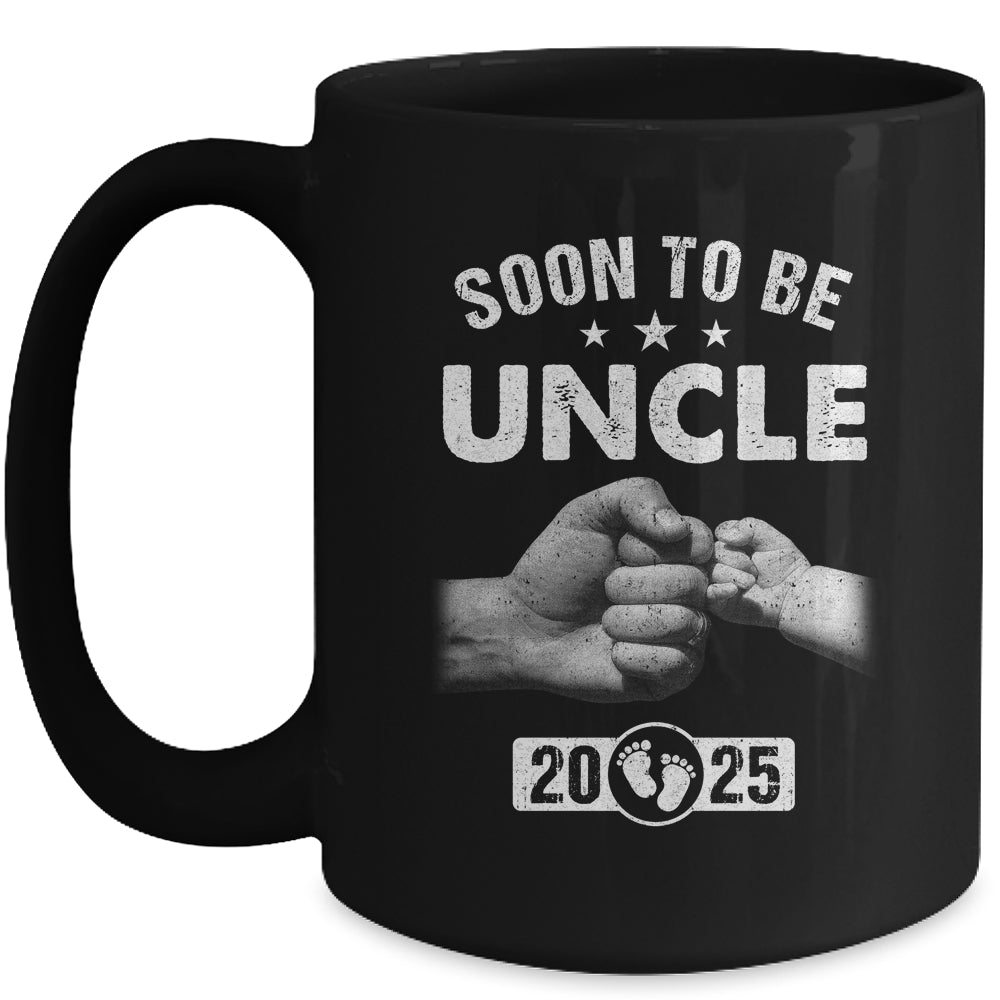 Soon To Be Uncle Est 2025 Fathers Day First Time New Uncle Mug | siriusteestore