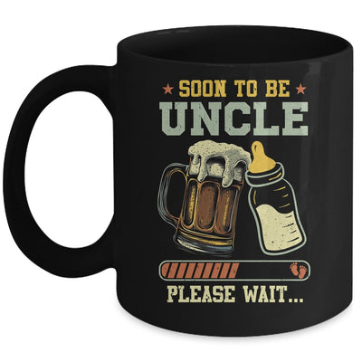Soon To Be Uncle Est 2025 Pregnancy Announcement Loading Mug | siriusteestore