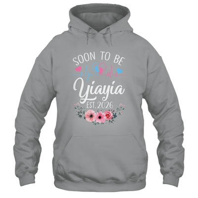 Soon To Be Yiayia 2026 First Time Pregnancy Announcement Shirt & Tank Top | siriusteestore