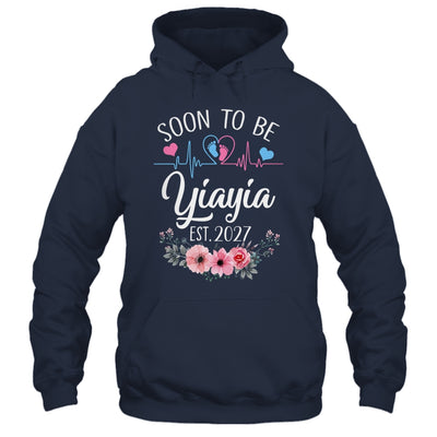Soon To Be Yiayia 2027 First Time Pregnancy Announcement Shirt & Tank Top | siriusteestore