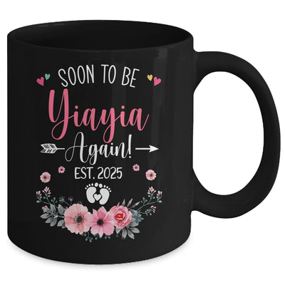Soon To Be Yiayia Again Est 2025 Mothers Day Mug | siriusteestore