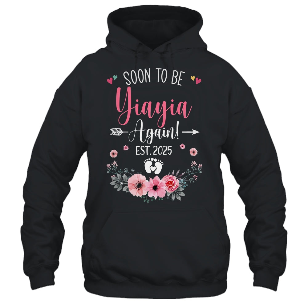 Soon To Be Yiayia Again Est 2025 Mothers Day Shirt & Tank Top | siriusteestore