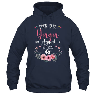 Soon To Be Yiayia Again Est 2026 Mothers Day Shirt & Tank Top | siriusteestore