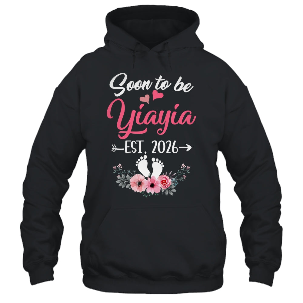 Soon To Be Yiayia Est 2026 Mothers Day First Time Yiayia Shirt & Tank Top | siriusteestore