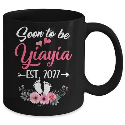 Soon To Be Yiayia Est 2027 Mothers Day First Time Yiayia Mug | siriusteestore