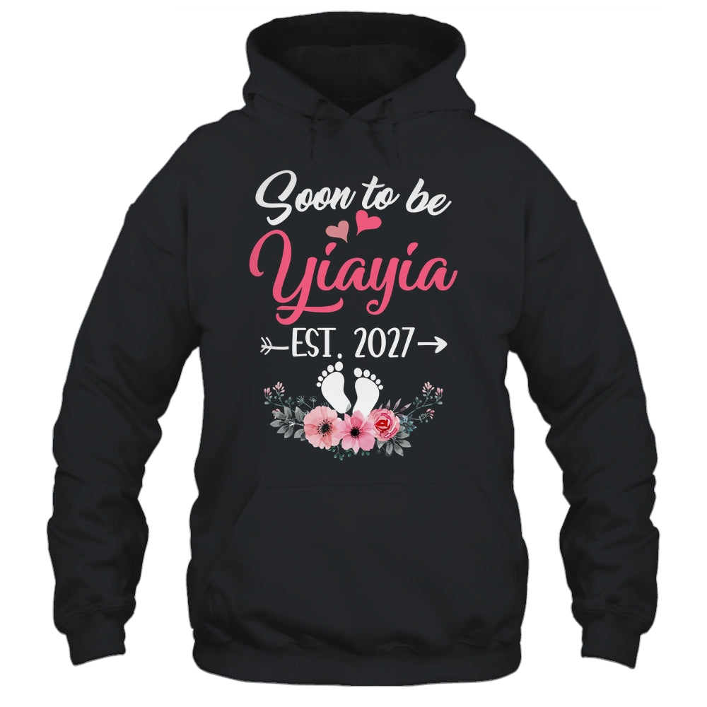 Soon To Be Yiayia Est 2027 Mothers Day First Time Yiayia Shirt & Tank Top | siriusteestore